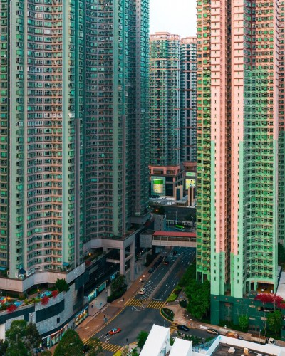 «Бетонные джунгли» Гонконга глазами Мэнсона Йима «Бетонные джунгли» Гонконга глазами Мэнсона Йима