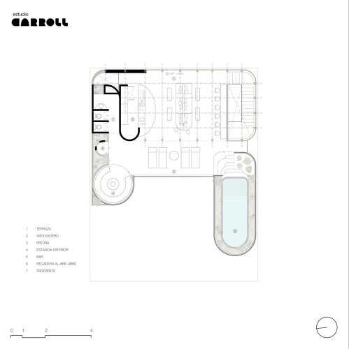 Архитектурные решения бюро Estudio Carroll для бутик-отеля Xique